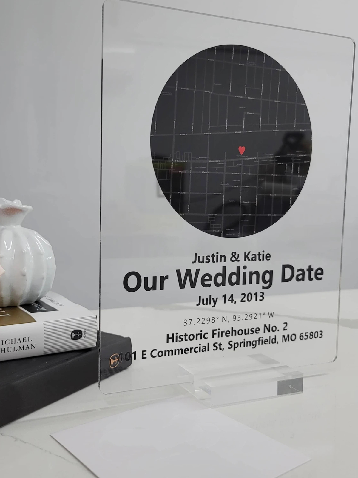 First Date Plaque 