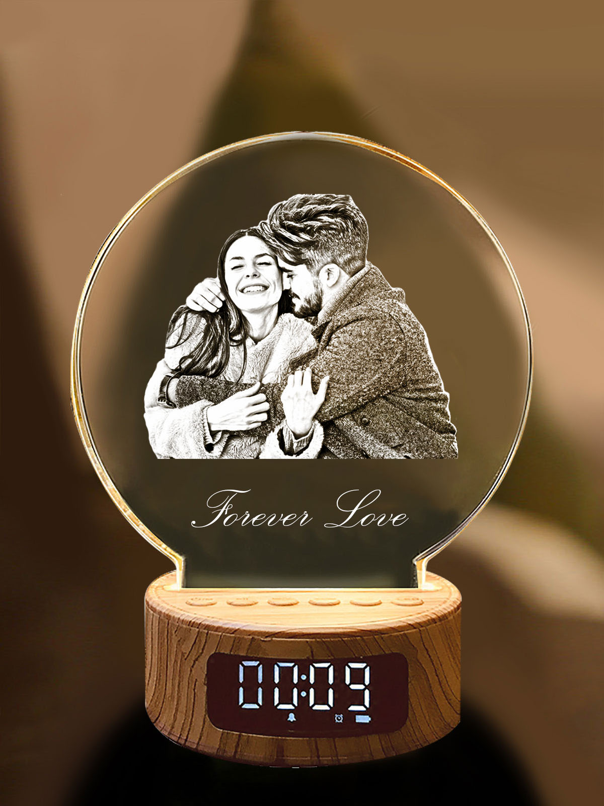 Personalized Photo Crystal Lamp