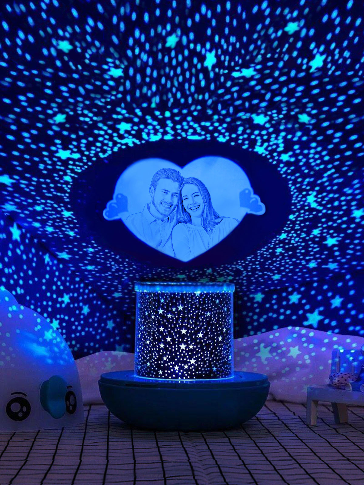 Personalized Photo Starry Sky Projection Lamp